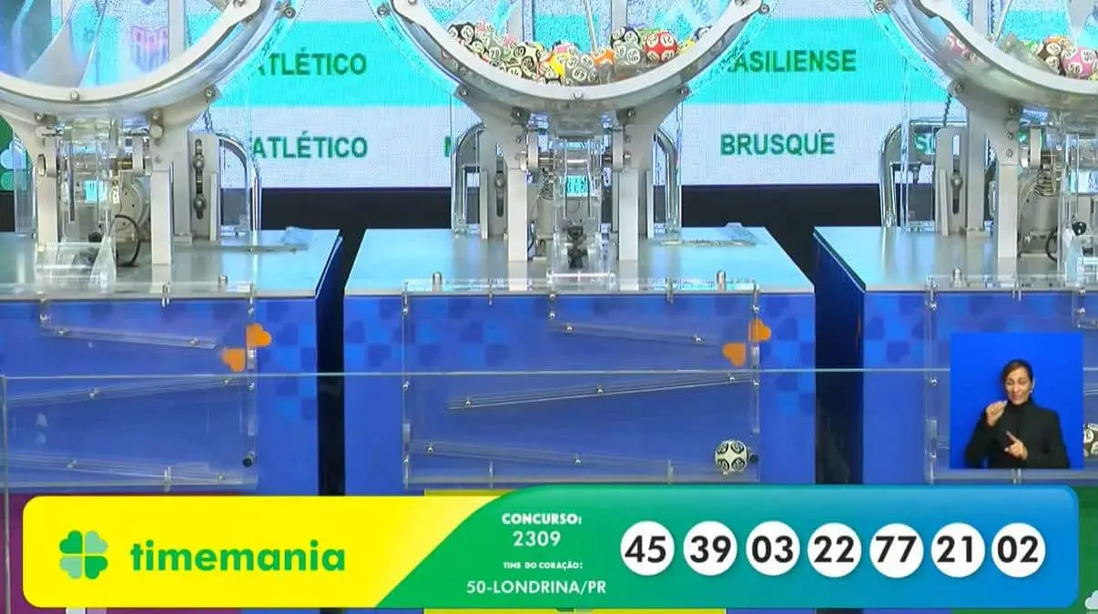 Resultado Timemania 2309