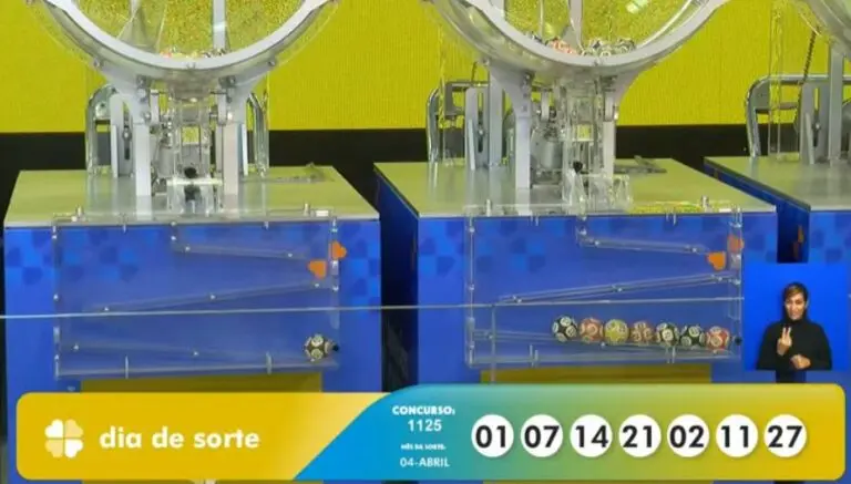 Resultado ao vivo agora do Dia de Sorte 1125