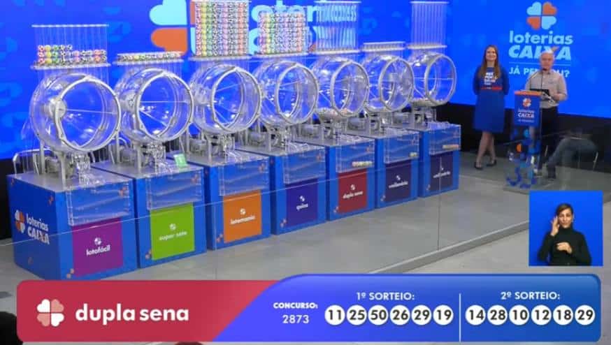 Resultado da Dupla Sena 2873