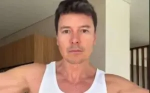 Rodrigo Faro chora com surpresa da mãe Vera Lúcia e esposa no Encontro da Globo hoje