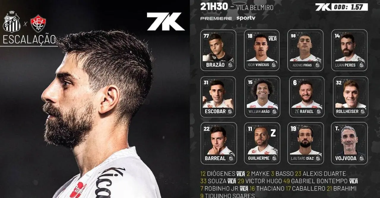 Santos escalado