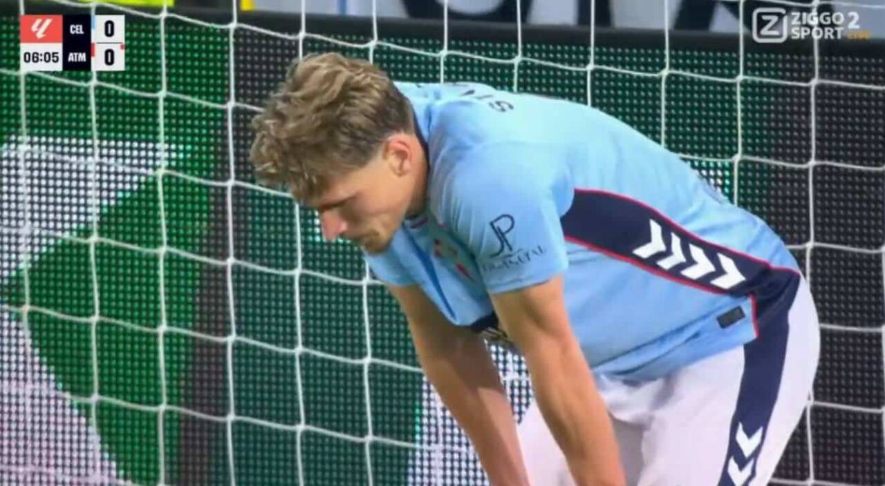 Gol contra de Starfelt dá vantagem ao Atlético de Madrid no início contra Celta de Vigo