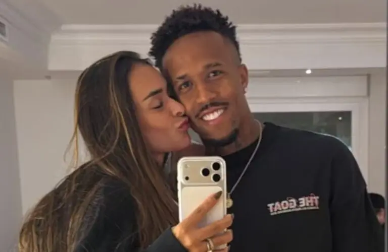 Taina e Eder Militao