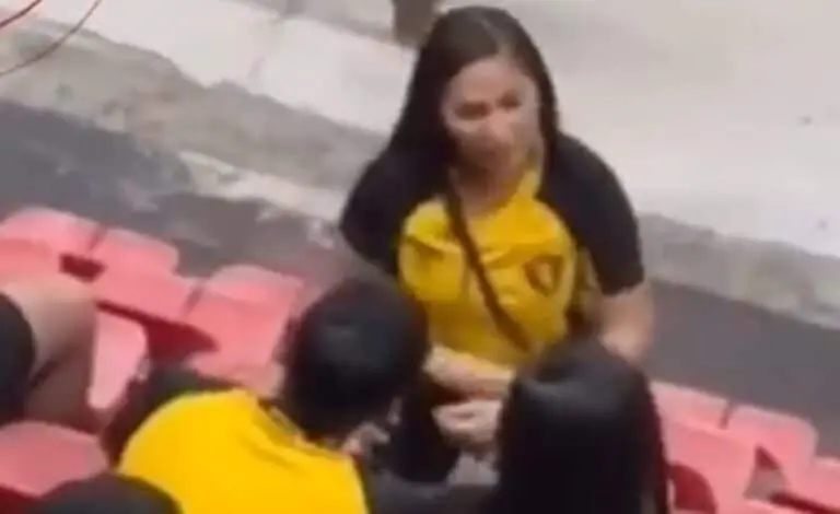 Torcedora do Sport flagra traição