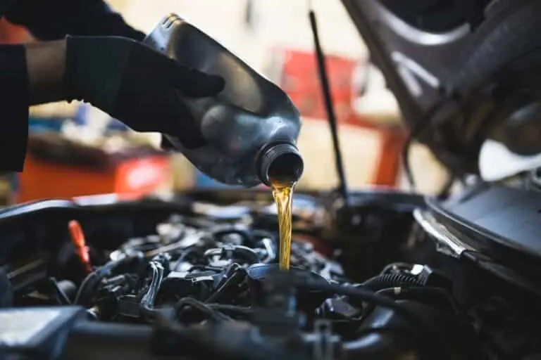 Troca de óleo do motor