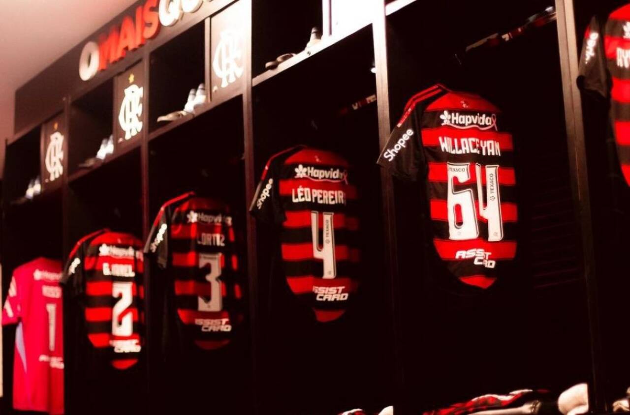 Vestiário do Flamengo