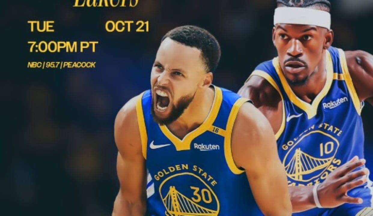 Onde assistir ao vivo Lakers x Warriors na NBA 2025-26: escalações e palpites