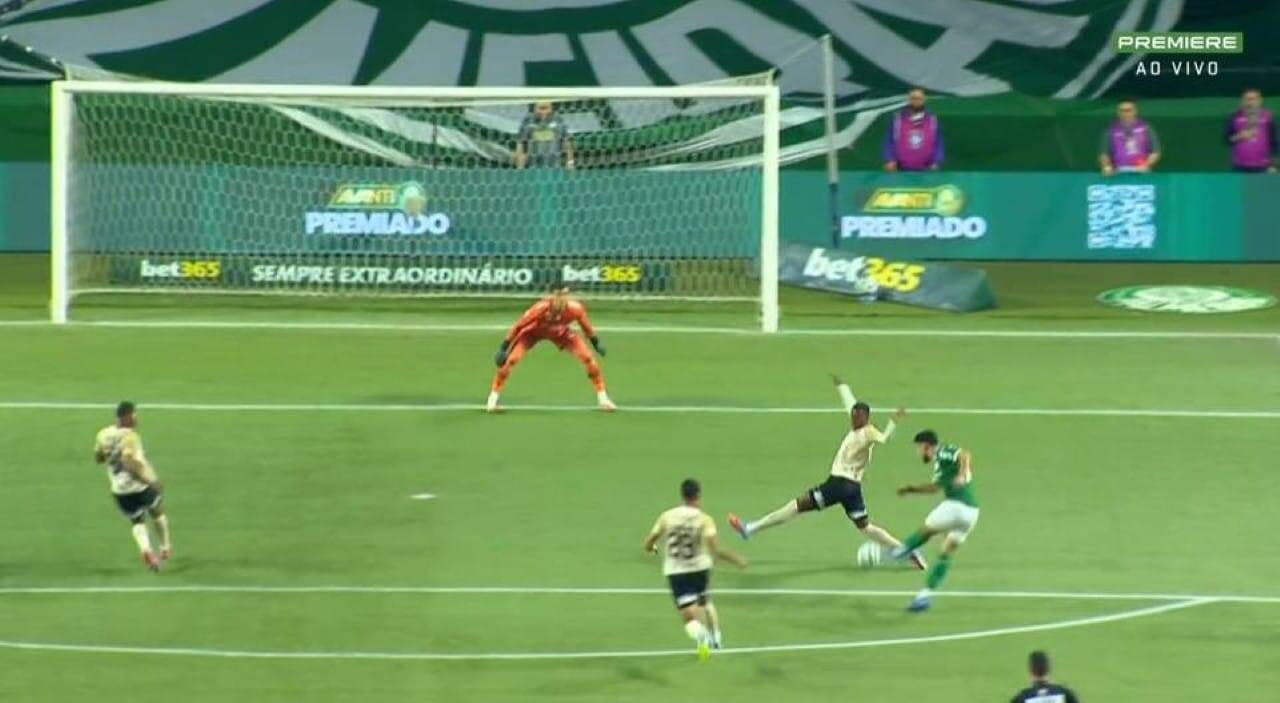 Lindo gol de Flaco López abre placar em Palmeiras x Vasco no Allianz Parque aos 5 minutos pelo Brasileirão