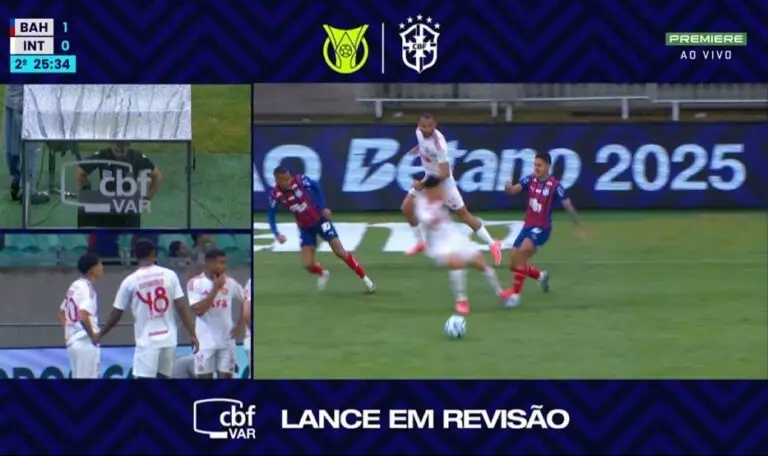 lance de revisão var