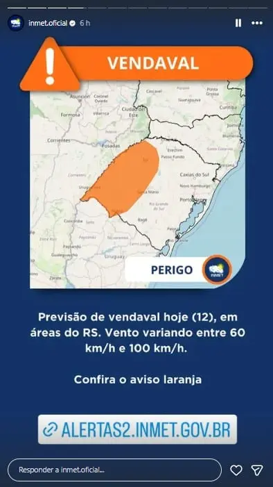 Alerta Inmet RS