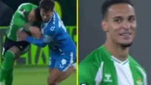 Hindi pinapansin ng referee at var ang dating header ng Manchester United na si Antony sa El Karouani sa tagumpay ni Betis ‘sa Utrecht