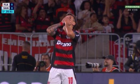 Arrascaeta - Flamengo x Santos