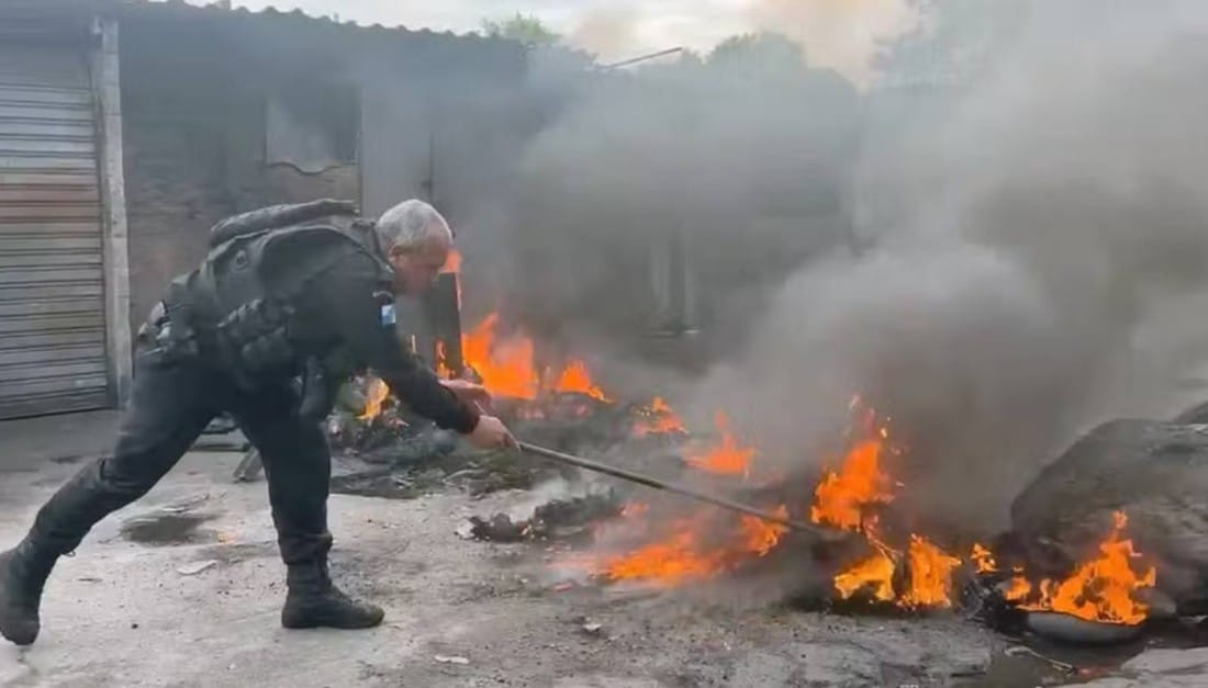 Barricada 0 Operação no rio de Janeiro