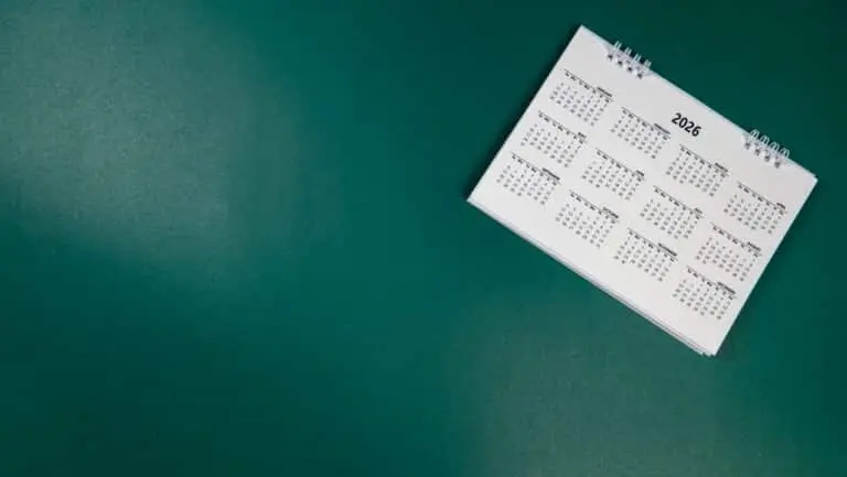Calendário 2026