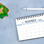 Calendário novembro 2025