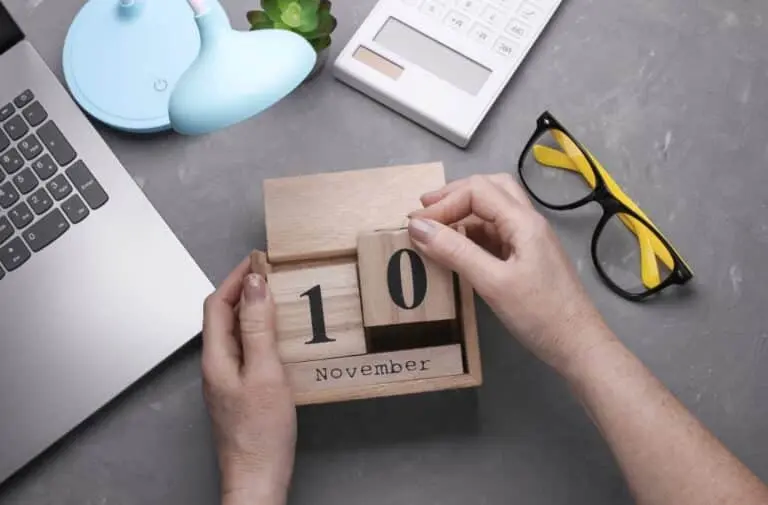 Calendário novembro