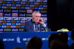Seleção Brasileira encaminha renovação de Carlo Ancelotti até 2030 por R$ 5 milhões mensais