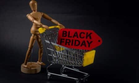 Carrinho de compras black friday