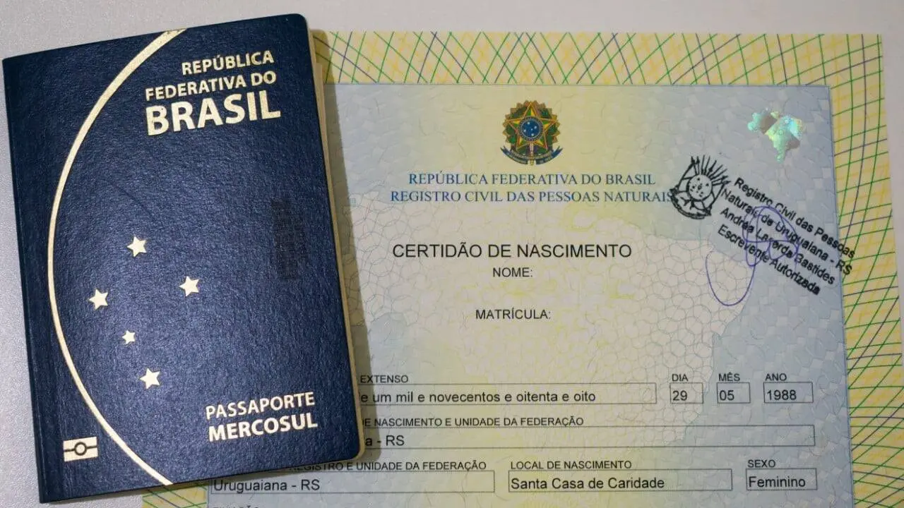 Certidão de Nascimento