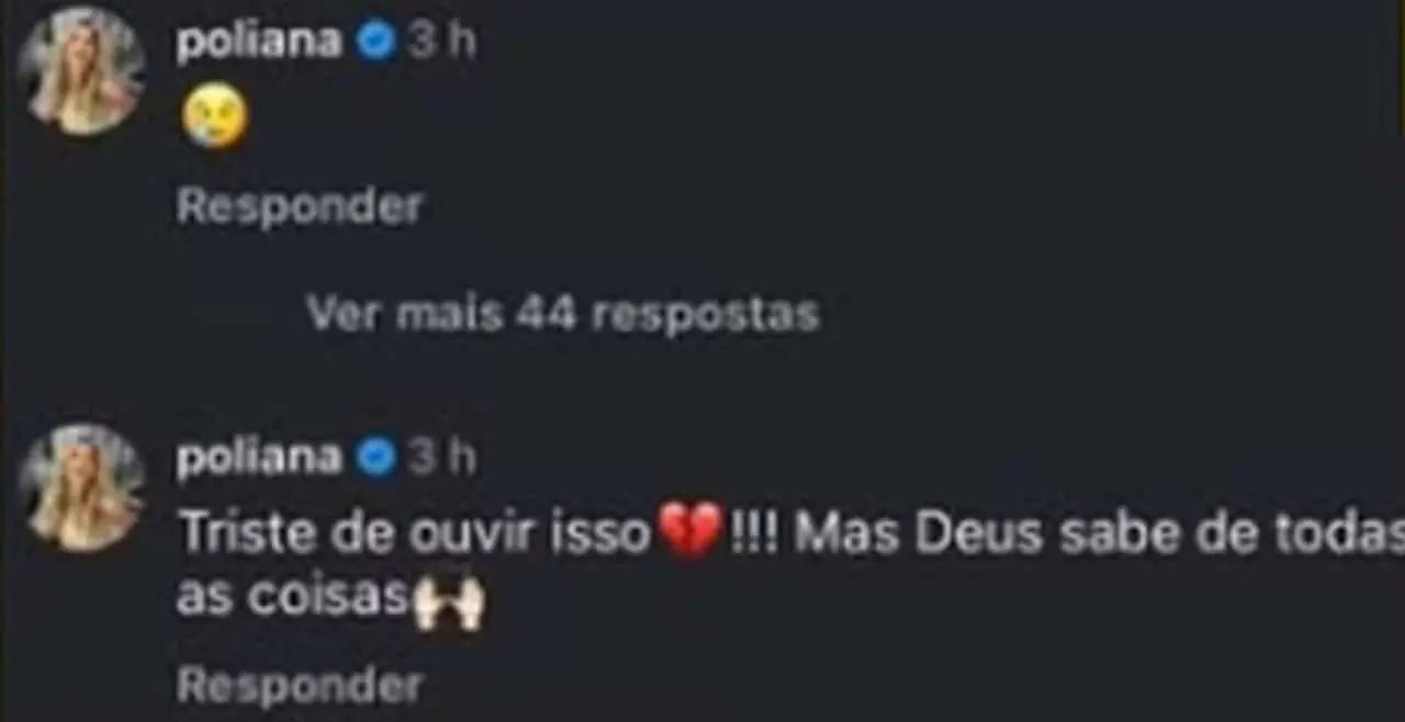 Comentario Poliana Rocha