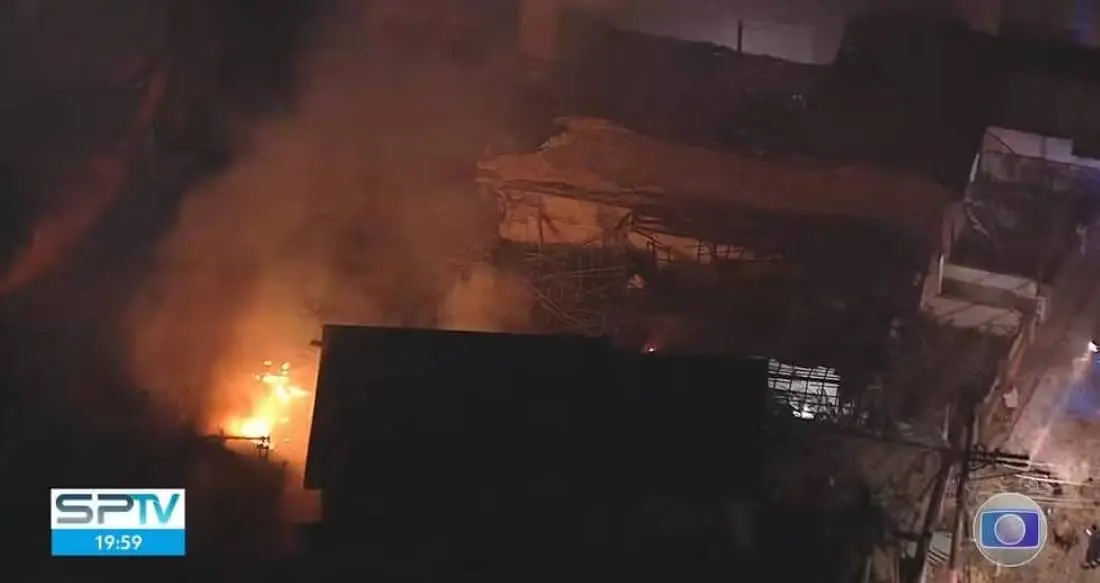 Explosão Sao Paulo globo