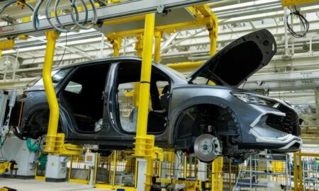 Fábrica da BYD em Camaçari na Bahia