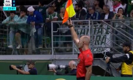 Gol anulado Palmeiras