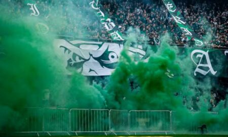 Green Hell da torcida do Coritiba no Couto Pereira