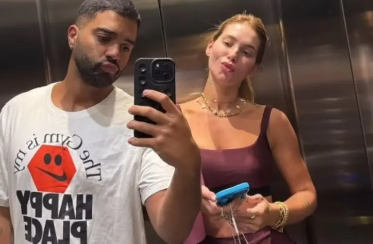 Hebert Gomes e Virginia Fonseca