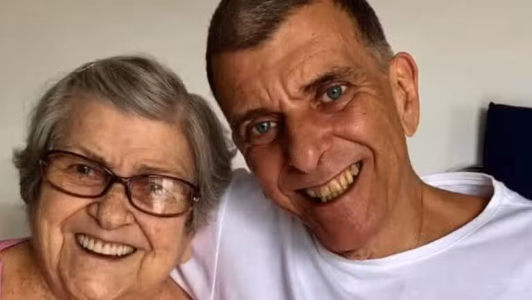 Hilda Rebello e Jorge Fernando