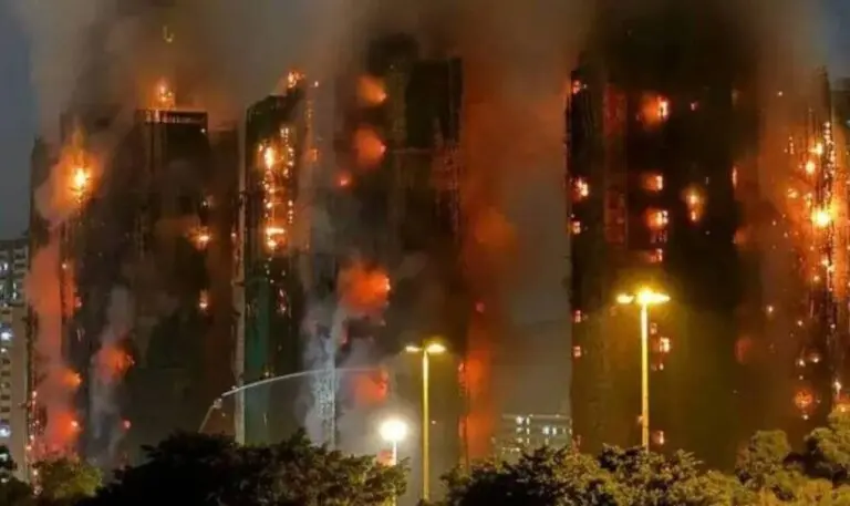 Hong Kong incendio]