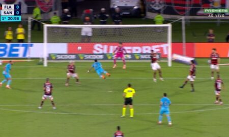 Jogada Neymar - Flamengo x Santos