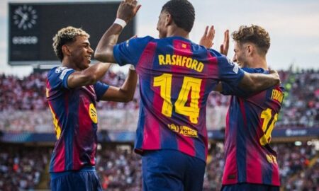 Jogadores do Barcelona
