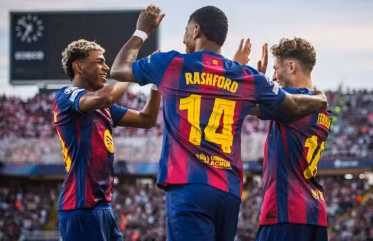 Jogadores do Barcelona