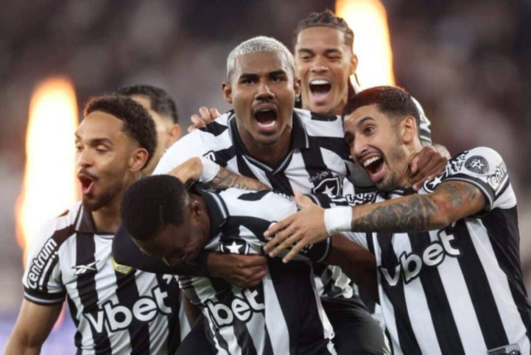 Jogadores do Botafogo