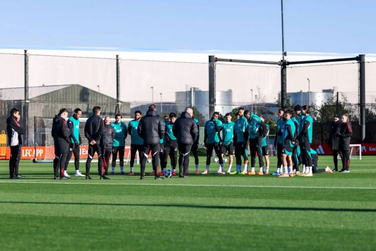 Jogadores do Liverpool