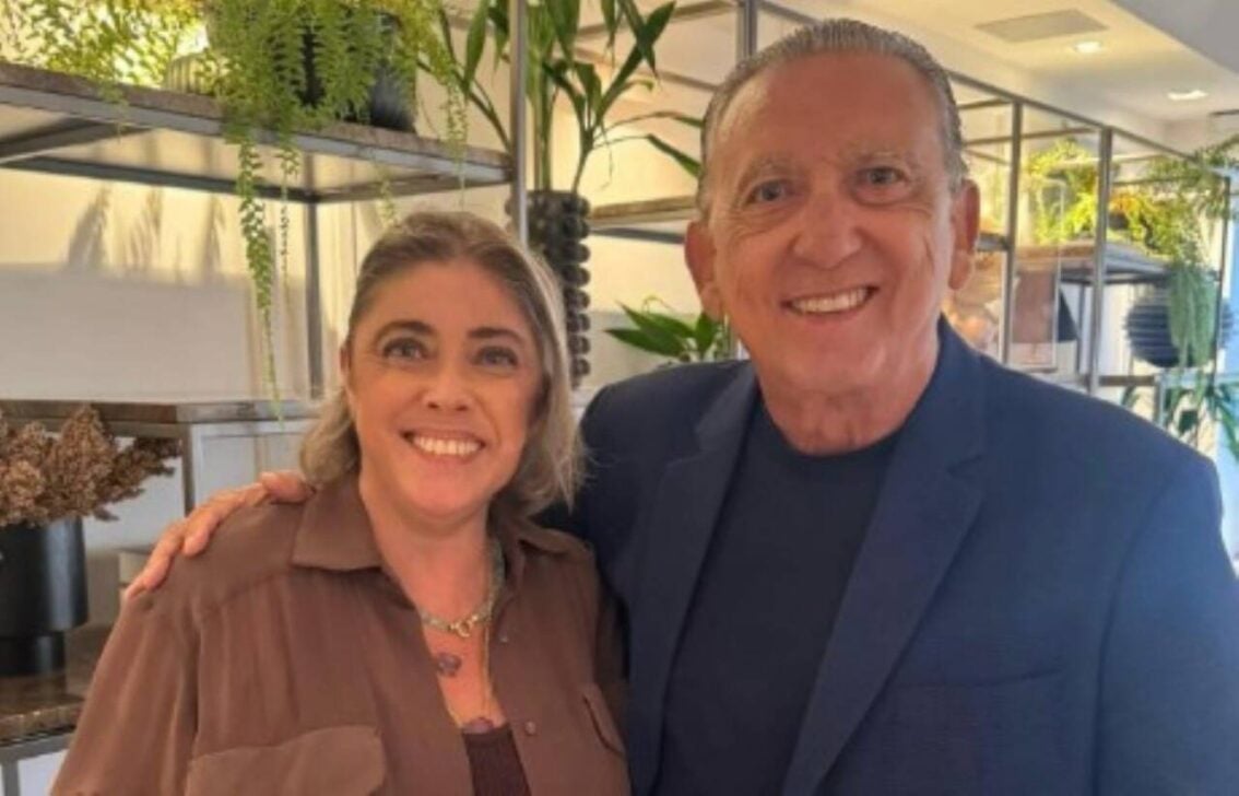 Leticia e Galvao Bueno