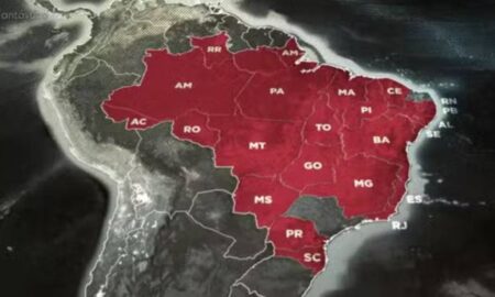 Locais de atuação do Comando Vermelho