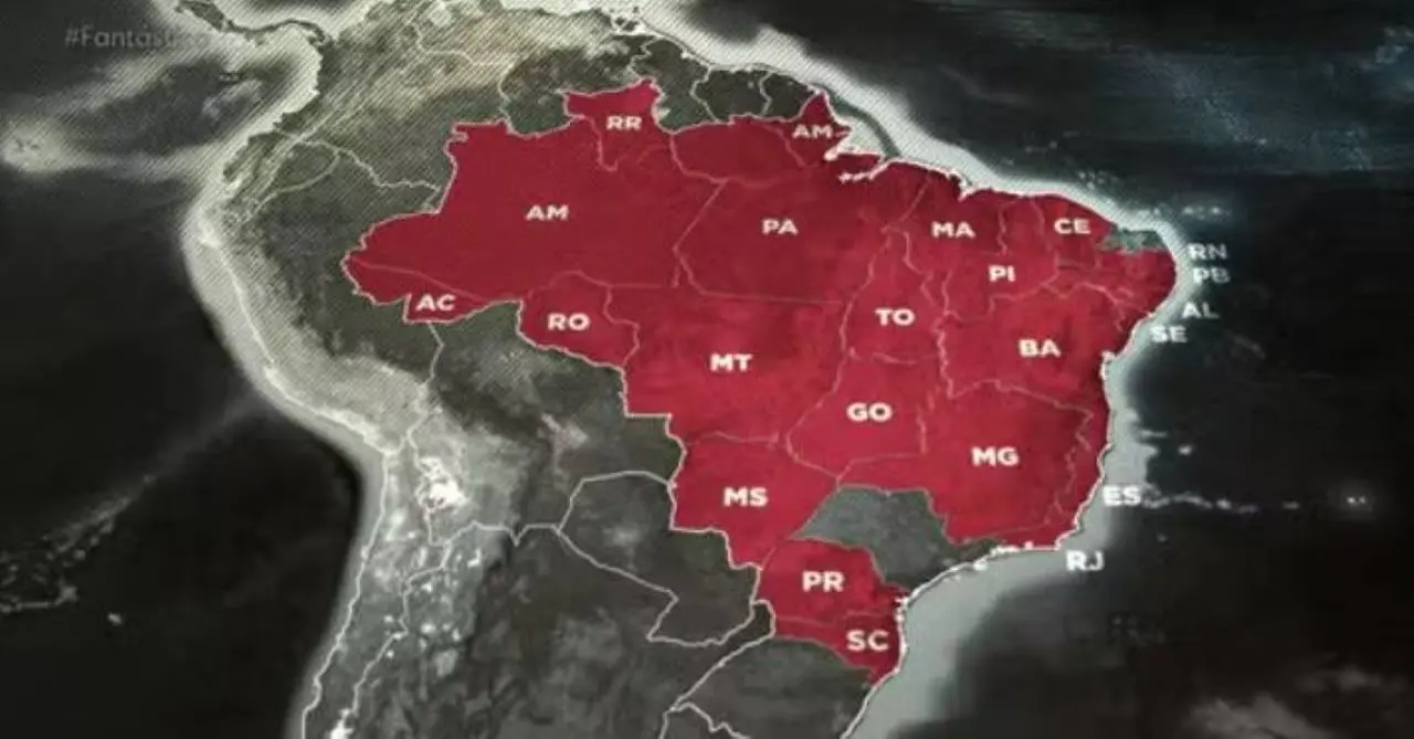 Locais de atuação do Comando Vermelho