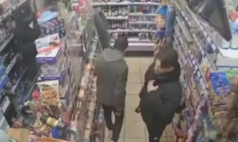 Pai e filho em Londres