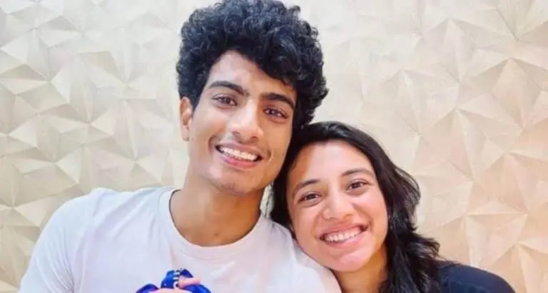 Palash Muchhal and Smriti Mandhana