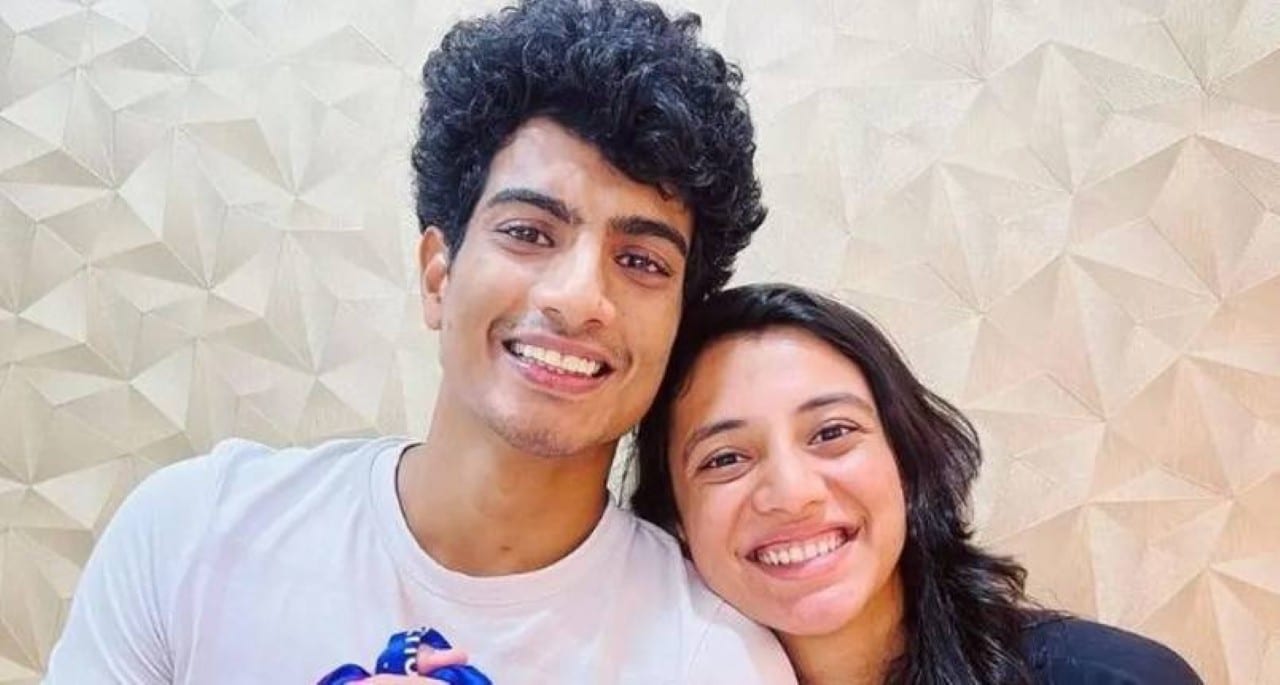 Palash Muchhal and Smriti Mandhana