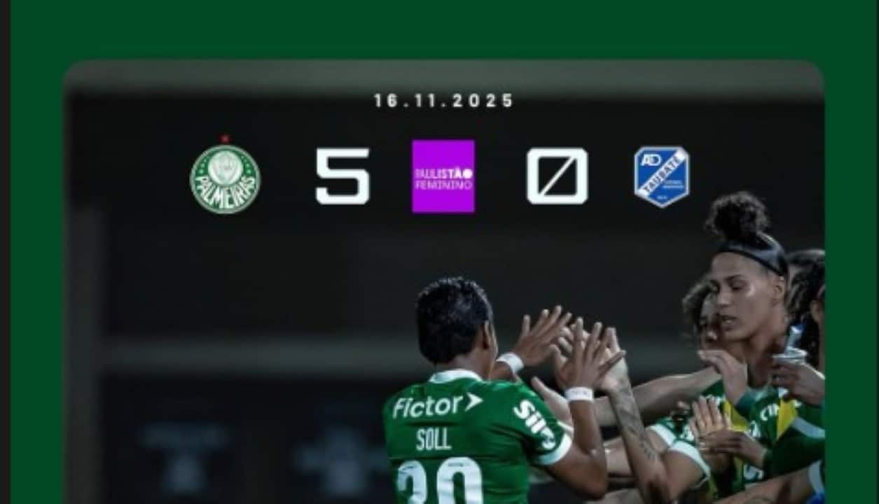 Palmeiras Feminino Goleada