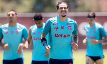 Pedro retorna aos treinos