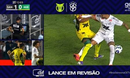 Penalti que neymar chutou sem bola