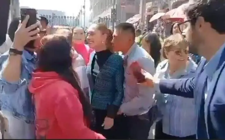 Presidente do México sofre assédio sexual