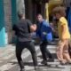 Renato Freitas em briga de rua