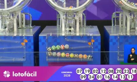Resultado Lotofácil 3539
