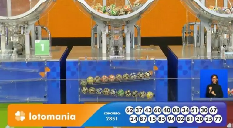 Resultado Lotomania 2851