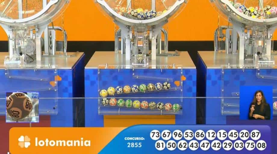 Resultado Lotomania 2855